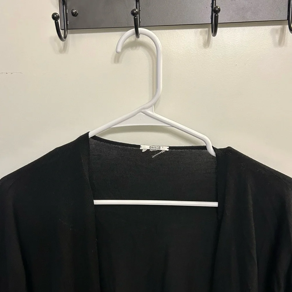Wolford Virgin Wool Open Cardigan